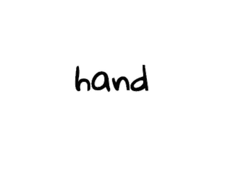 handwritten logo